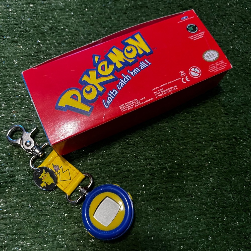 1995 Pikachu Animated Clip Buddy